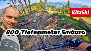 Fleckalm Trail 2021 (RAW Top to bottom) - KitzSki Bike Trails