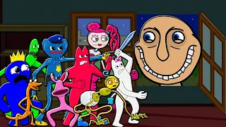 ALL SERIES STORY OF THE MAN FROM THE WINDOW! GARTEN OF BANBAN RAINBOW FRIENDS Cartoon Animation