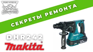 Все секреты перфоратора Makita DHR242 на что обратить внимание при ремонте