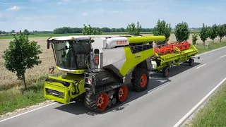 Зерноуборочные комбайны CLAAS LEXION 8000 - 7000