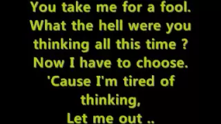 Bullet For My Valentine - Watching Us Die Tonight with lyrics