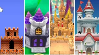 Evolution of Castles in Super Mario Games (1985 - 2022)