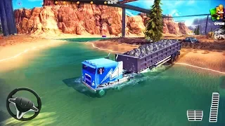 Off The Road Thunder Truck Driving - Stone Transportation - Android iOS Gameplay