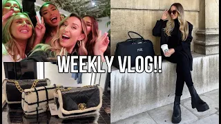 MINI H&M TRY ON HAUL, SHOPPING IN HARRODS, WEEKLY VLOG!! | Freya Killin