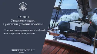 Управление судном в различных условиях плавания Часть 1 |Курс лекций по морскому делу| Бриг «Триумф»