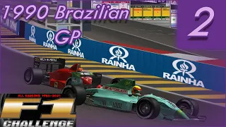 F1 Challenge VB Lets Play - 1990 Brazilian GP