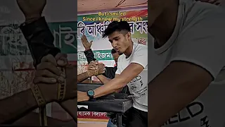 Jyotishman Saikia From Sonitpur Assam . Arm wrestling. Match under 60kg. #armwrestling #gym #panja