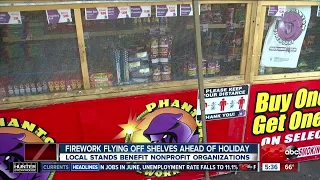 Firework sales booming this year