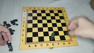 Wooden Chess Unboxing! From Shopee |