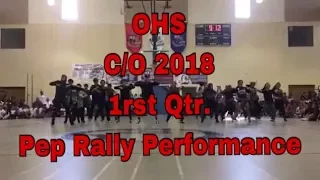 Okkodo High School's Class of 2018 SY 2017-2018 First Quarter Pep Rally Performance