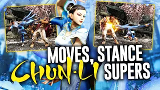 STREET FIGHTER 6 - Chun-Li Moves, Stance, Combos, Supers (feat Notations) !