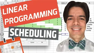 Linear Programming: Employee Scheduling with Excel Solver