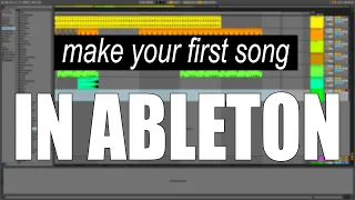 How to make a song in Ableton (using default Ableton Plugins and samples only)