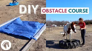 Simple DIY Horse Obstacle Course