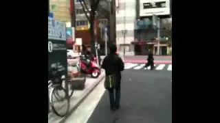 Japonya depremi shinjuku