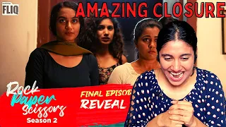 Rock Paper Scissors S2 FINALE REACTION | REVEAL | Karikku Fliq | Mini Webseries | Ashmita Reacts