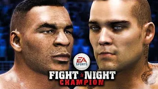 Fast Mike Tyson vs Issac frost win (fight night champion)