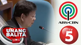 Partnership agreement ng ABS-CBN at TV5, pinasusuri ni Rep. Marcoleta... | UB