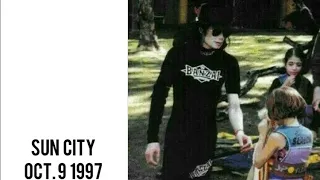 Michael Jackson - Visiting in Sun City (October 9, 1997)