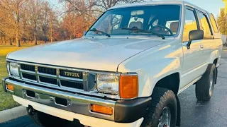 My Yota collection 1984 22R, 1987 22RE Toyota 4runner 2010 Matrix