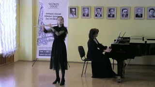 С.Шамінад "Концертіно". Середня категорія Софія Курінна. Концертмейстер Тетяна Козак.