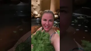 Анна Семенович в бане 💦