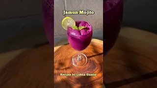 Jamun mojito recipe | Black plum mocktail | Jamun soda #mocktail #shorts #mojito #jamunrecipe