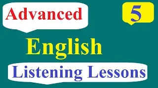 Learn American English★Learn to Listen to English★ Advanced English Listening Lessons 5✔