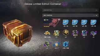 Opening 60 Deluxe Limited Edition Containers | Luxury Lounge | World of Tanks Blitz