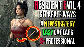 How To EASILY Get CAT EARS in RESIDENT EVIL 4 SEPARATE WAYS PROFESSIONAL S+ GUIDE