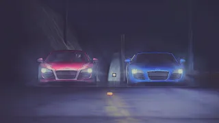 Audi R8 vs Darius