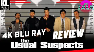 THE USUAL SUSPECTS 4K BLU RAY REVIEW   KINO LORBER