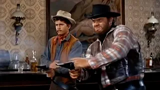 Western Movie | The Gunmen (1960) | Michael Landon, Lorne Greene, Dan Blocker | Colorized Bonanza