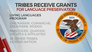 7 Okla. Tribes To Receive Over $1M From The Bureau Of Indian Affairs To Help Preserve Tribal