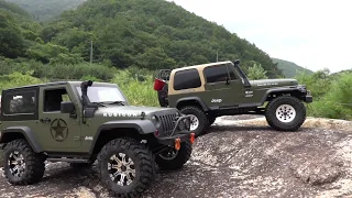 MST-CMX ll Jeep Wrangler YJ   VS   RCModelex Rubicon JK