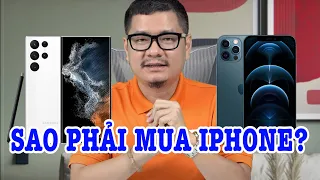 Tư vấn điện thoại S22 Ultra GIÁ NGON thì mua iPhone 12 Pro Max làm gì?