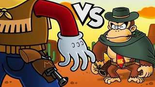 The Good, the Bad and the Monkey | Mario vs DK remake - The Lonely Goomba