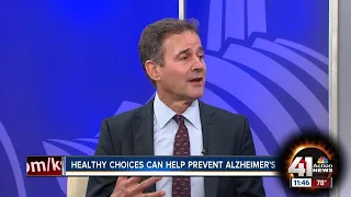 Healthy choices can help prevent Alzheimer's