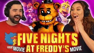 We Watched the FIVE NIGHTS AT FREDDY'S MOVIE for the First Time Ever! (MOVIE REACTION)