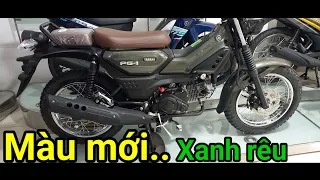 Yamaha PG 1 - 115  Màu Xanh Rêu Mới Nhất, Giá Bán || Vo Thanh Hien Tv