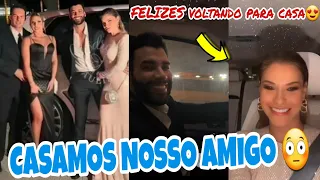 🔥ANDRESSA SUITA REGISTRA A VOLTA PARA CASA AO LADO DO AMADO APÓS CASAMENTO 😳