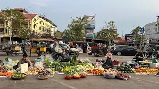 Samaki Market in Siem Reap ផ្សារសាមគ្គី ខេត្តសៀមរាប