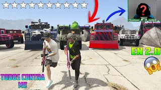 TODOS CONTRA MI CON MI CARA! FINAL SUPER INCREIBLE JAJA!! - MINIJUEGO GTA 5 ONLINE