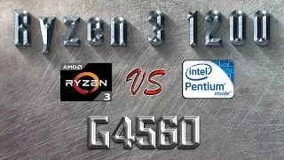 Ryzen 3 1200 vs Pentium G4560 Benchmarks | Gaming Tests | Office & Encoding CPU Performance Review