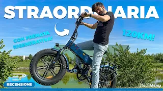 La MIGLIORE E-BIKE 2024 con FRENATA RIGENERATIVA! ENGWE ENGINE PRO | Recensione