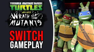 Teenage Mutant Ninja Turtles Arcade: Wrath of the Mutants | Nintendo Switch Gameplay