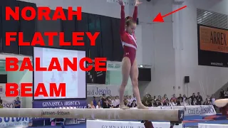 Norah Flatley (USA) -  Balance Beam - 2014 City Of Jesolo Trophy