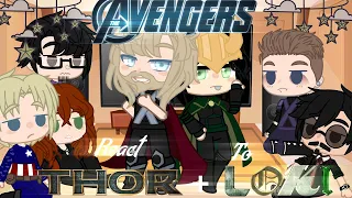 Past Avengers React To Their Future | Loki And Thor | Part 1