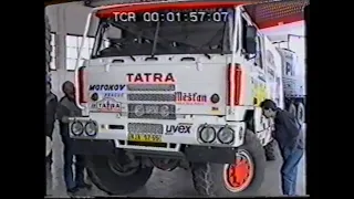 Tatra -  1.část Rallye Granada - Dakar 1996  (unikátní záběry z vrtulníku)