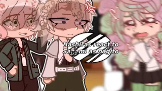 Hashiras react to Sanemi as Nagito ||  pt 1/2 || kny x danganronpa || read desc ||